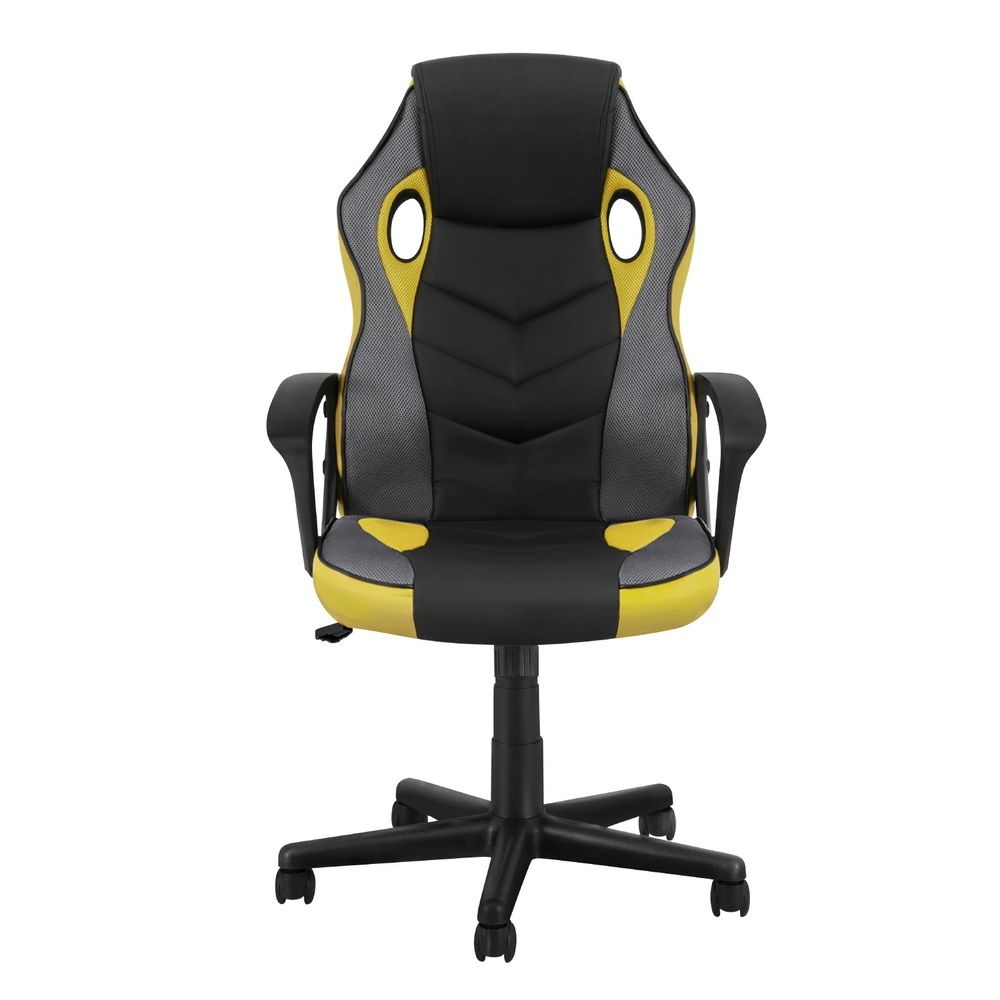 Artiss Gaming Office Chair High Back Executive Yellow