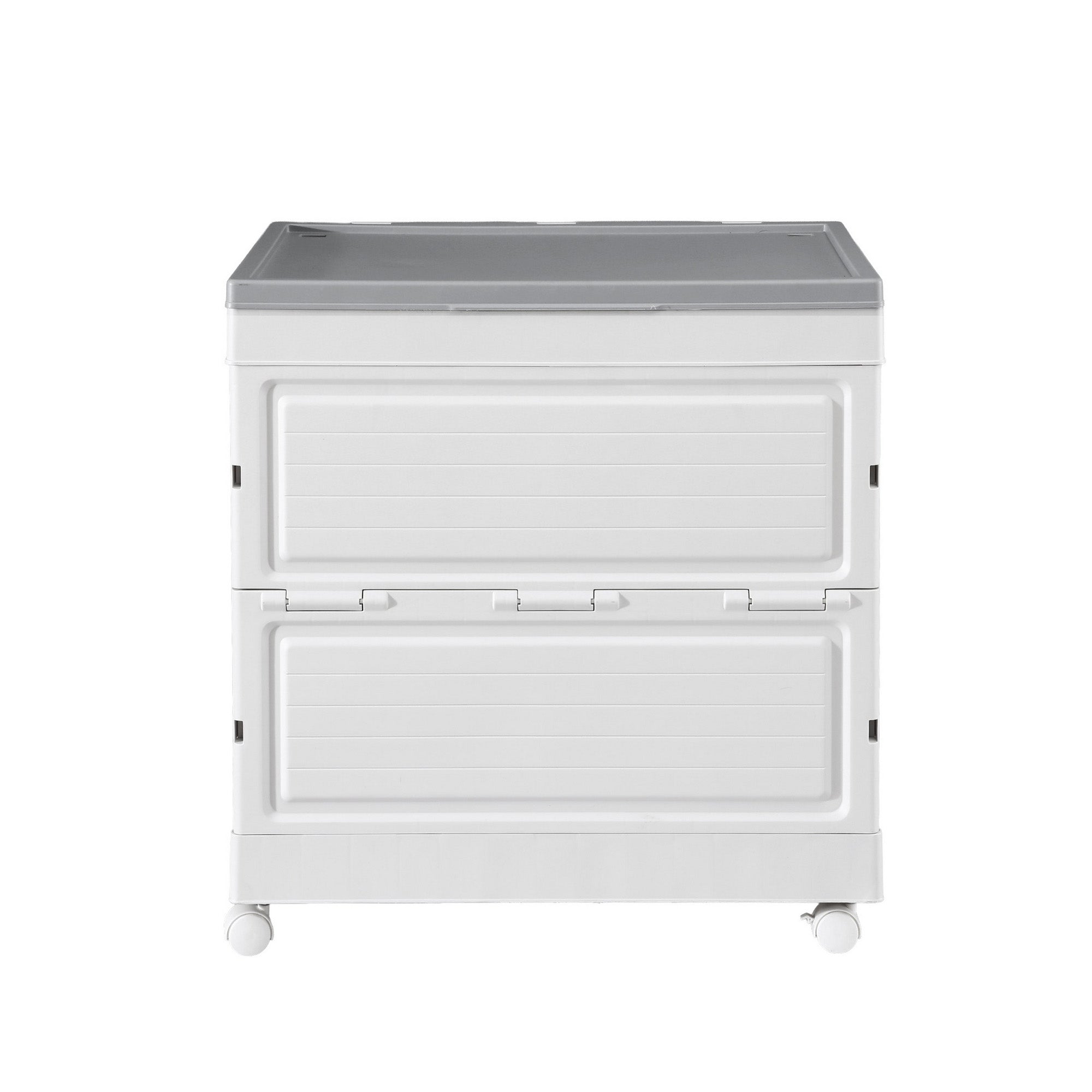 Gardeon 159L Outdoor Storage Box Stackable Cupboard Camping Organizer Wheels