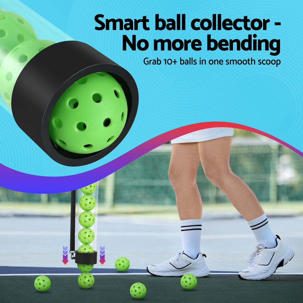 Everfit 12PC Pickleball Collector Set Multi-Sport Ball Retriever Portable Storage