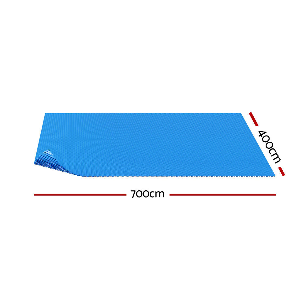 Aqua Buddy 7x4m Solar Pool Cover 600 Micron Blue