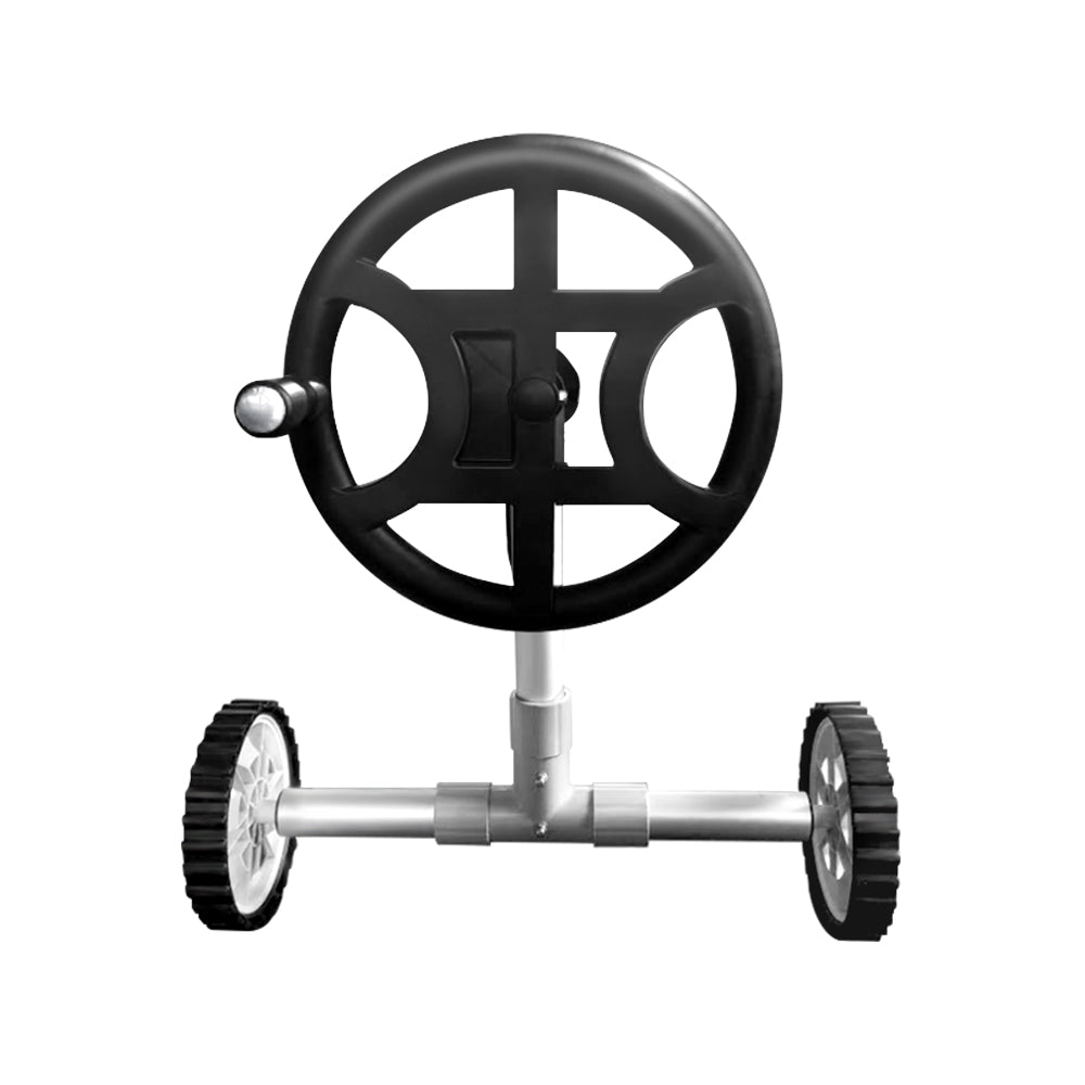 Aquabuddy 4m Adjustable Pool Cover Roller Silver