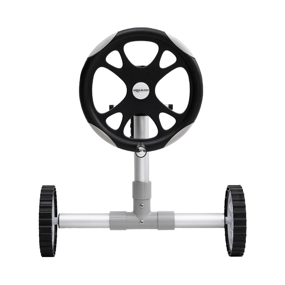 Aqua Buddy Adjustable Pool Cover Roller 6.55m Silver