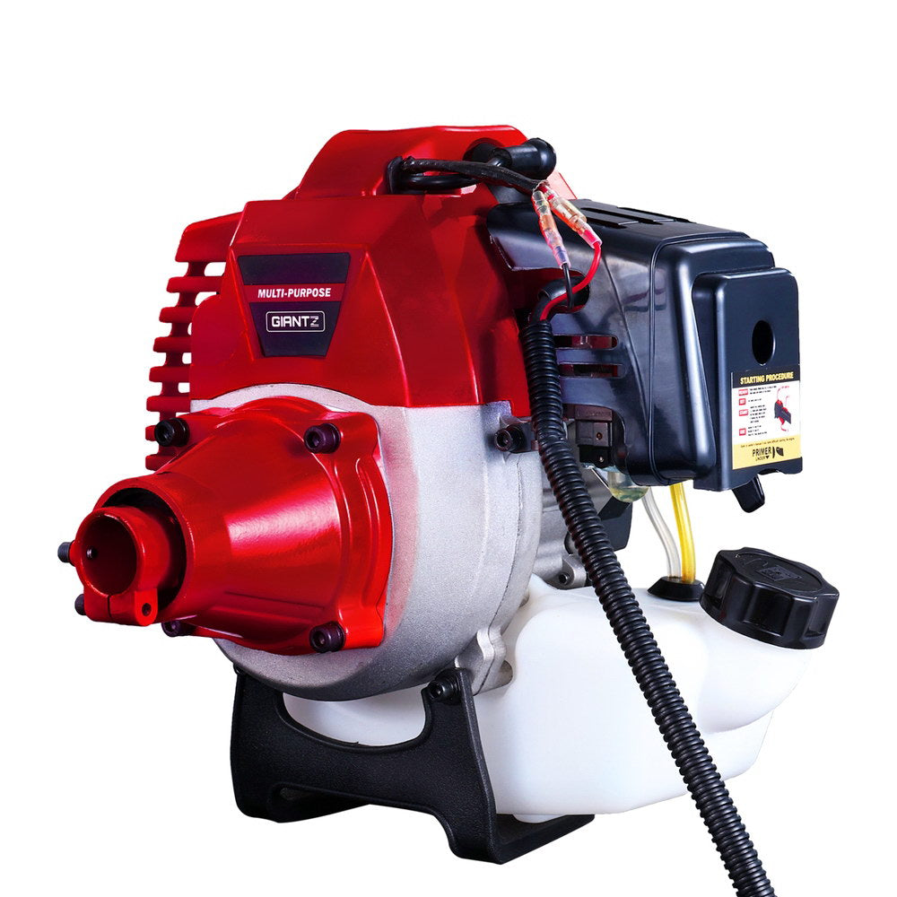 Giantz 5in1 Petrol Pole Chainsaw Circular Saw Hedge Trimmer Whipper Snipper 62cc