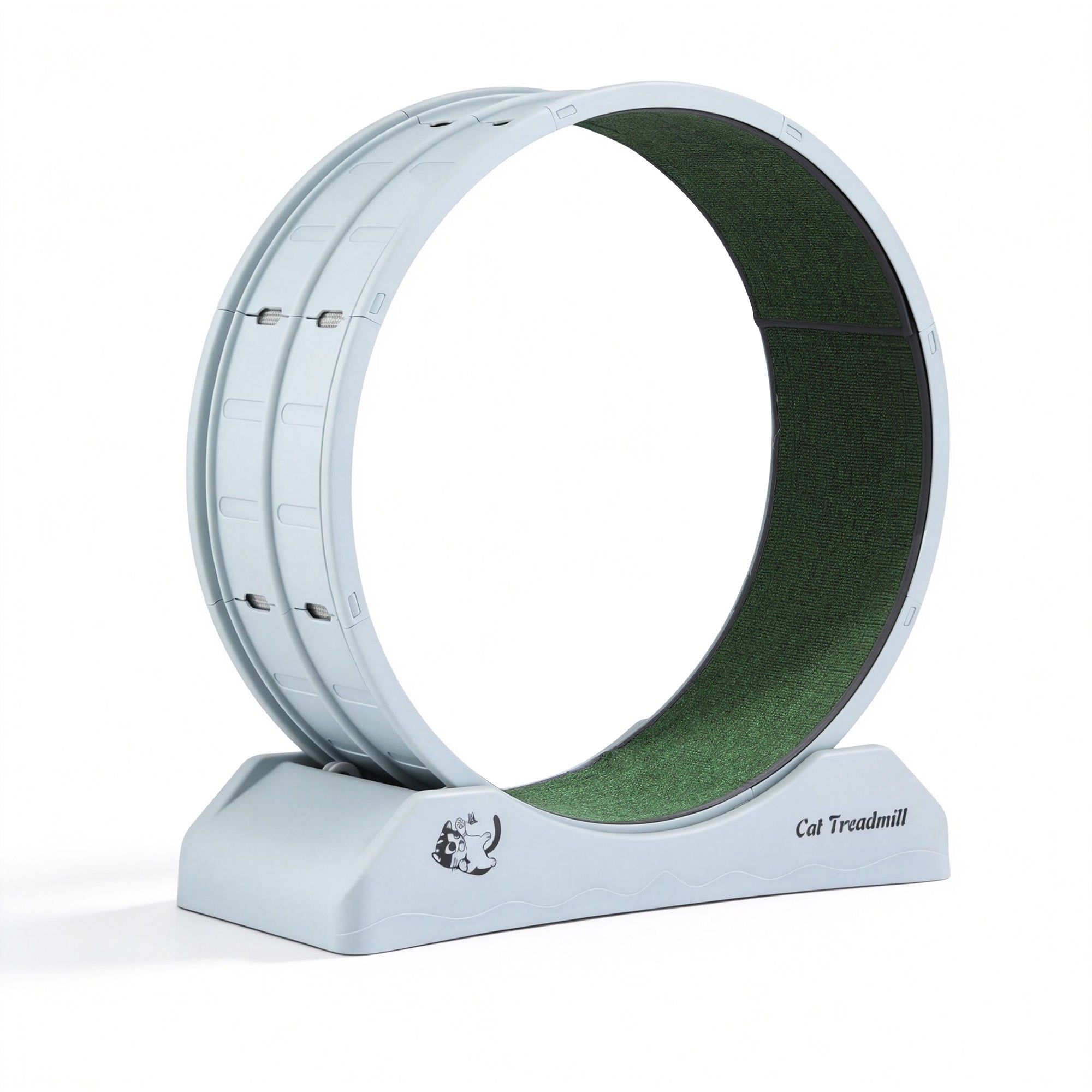 i.Pet Cat Exercise Wheel Treadmill Indoor 80cm Blue & Green