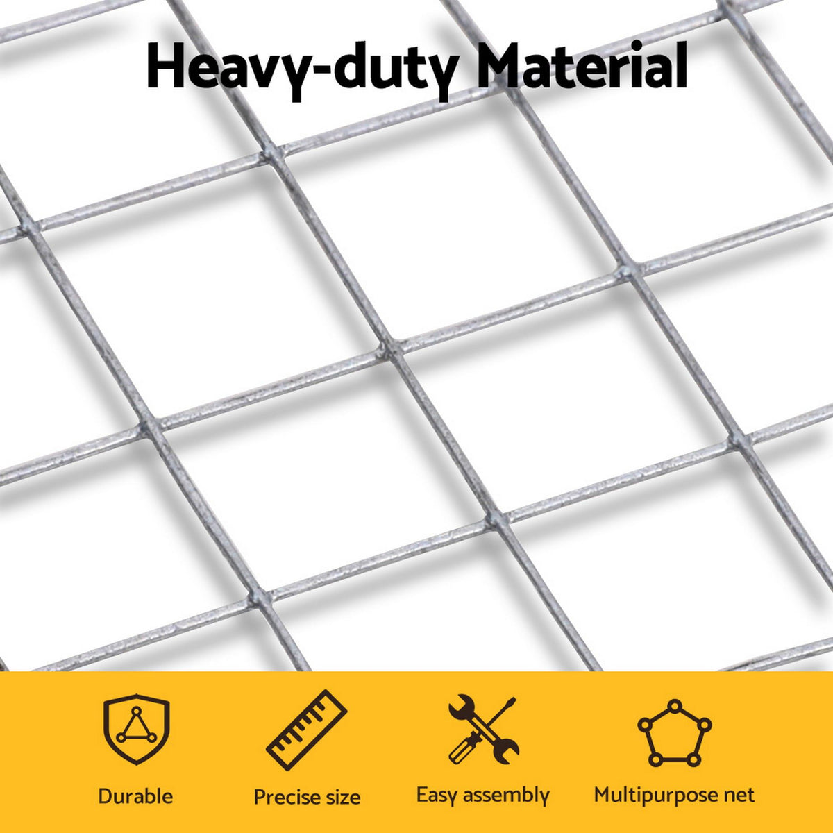 i.Pet Welded Wire Mesh Roll Chicken Fence 40m x 0.91m