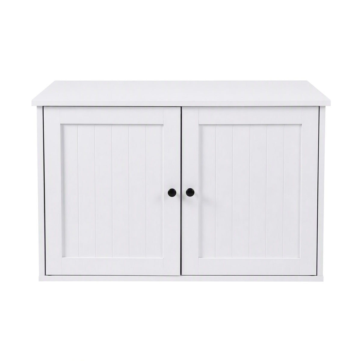 i.Pet 80x53cm Cat Litter Box Enclosure Hidden Litter Tray Cabinet Furniture White