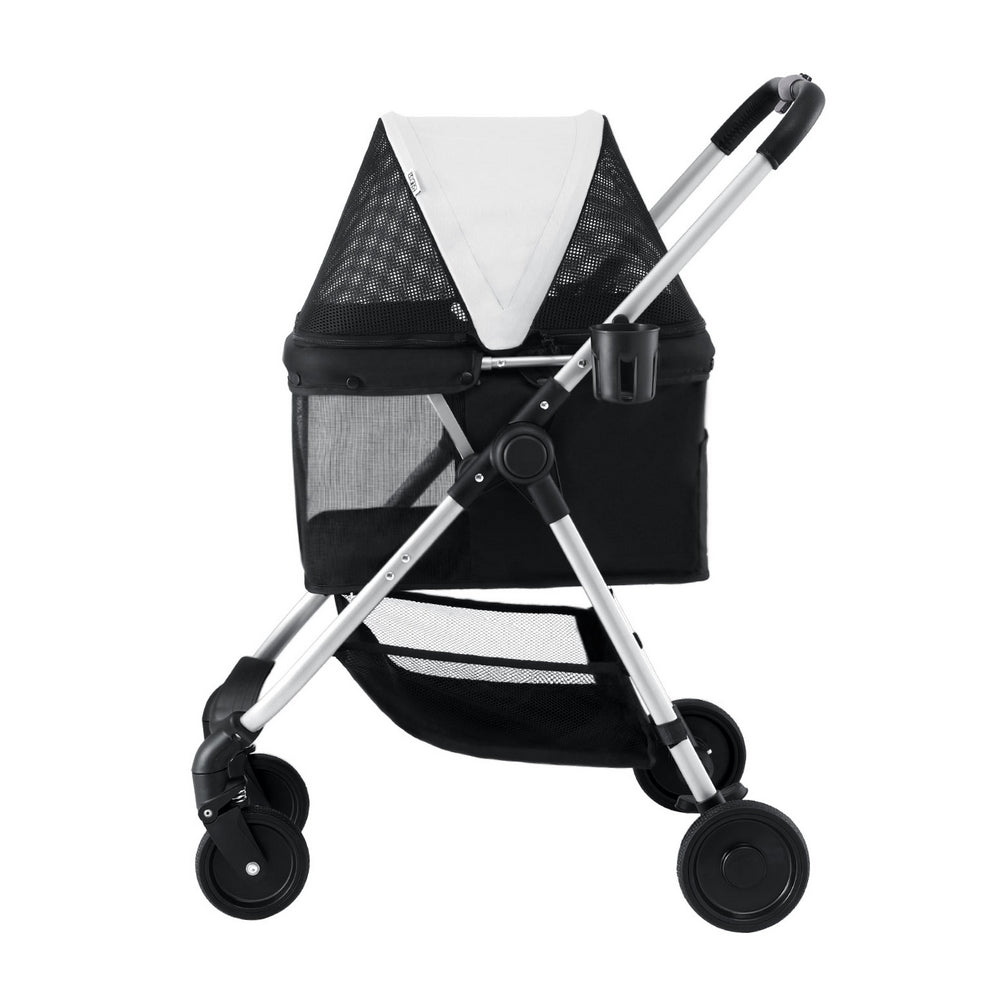 i.Pet Large Pet Stroller Dog Cat Pram Foldable Travel Pushchair