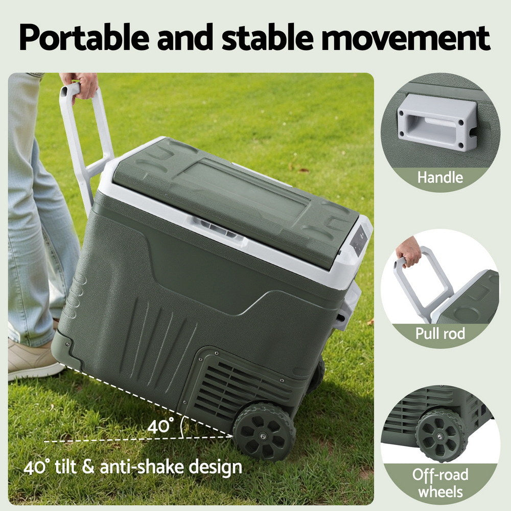 Glacio Portable Fridge Freezer 50L 12V/24V/240V