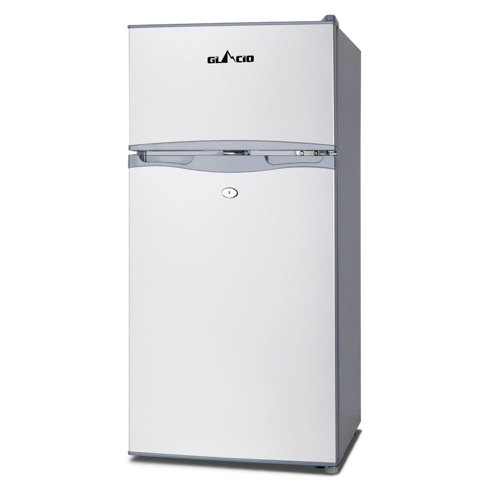 Glacio 100L Portable Fridge Freezer Caravan Camping Silver