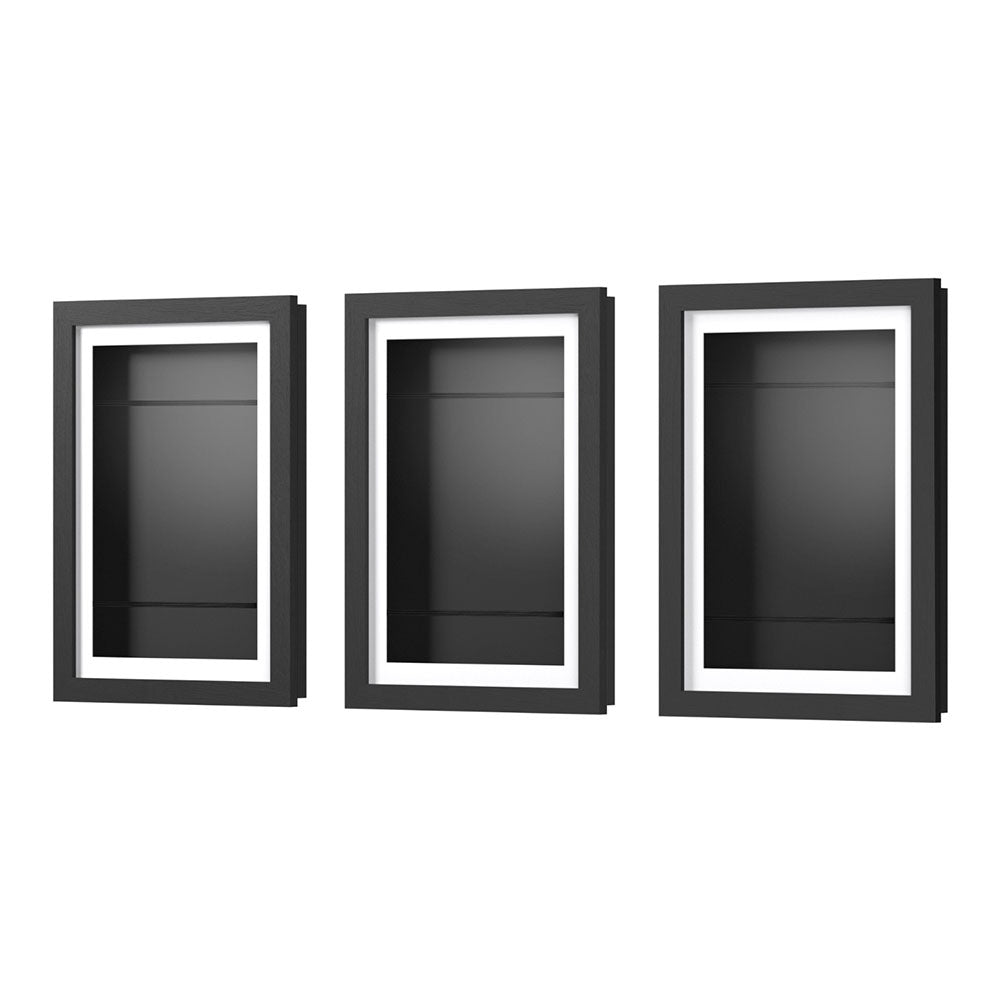 Artiss A4 Photo Frame Set 3-Piece Black