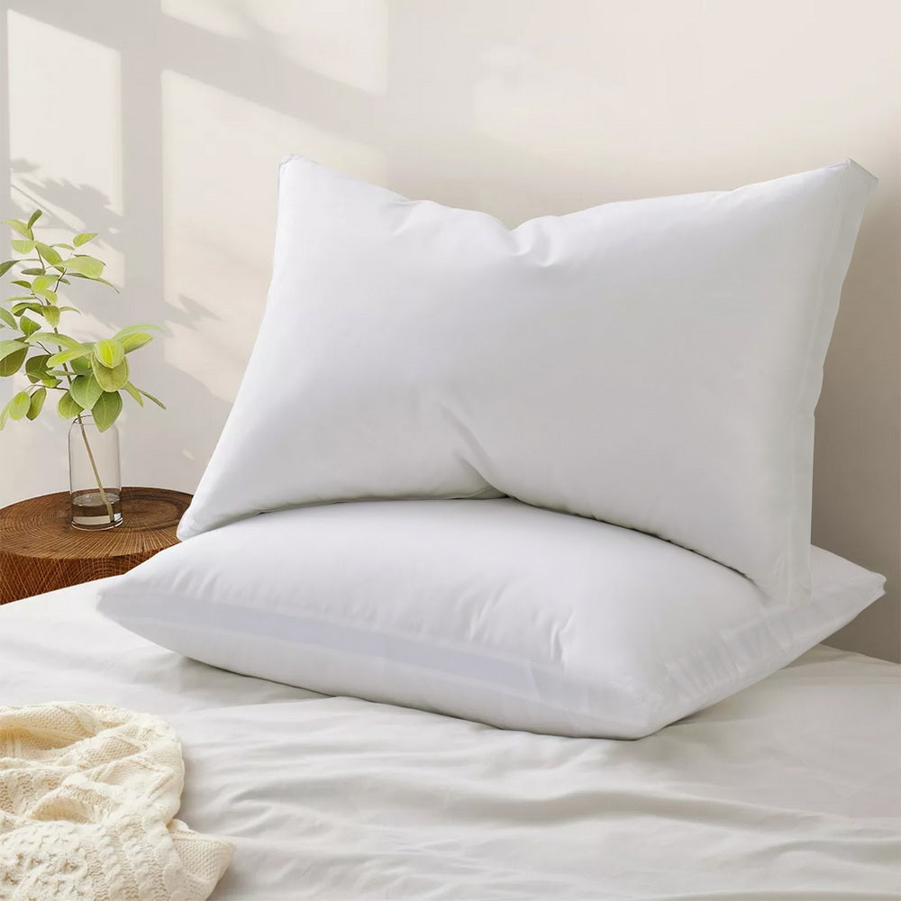 Giselle Bedding 70x45CM Shredded Memory Foam Pillow Adjustable Loft White