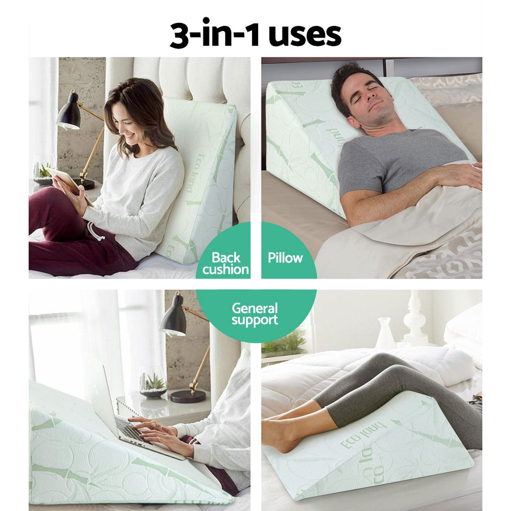 Giselle 3-in-1 Wedge Pillow Bamboo Cover