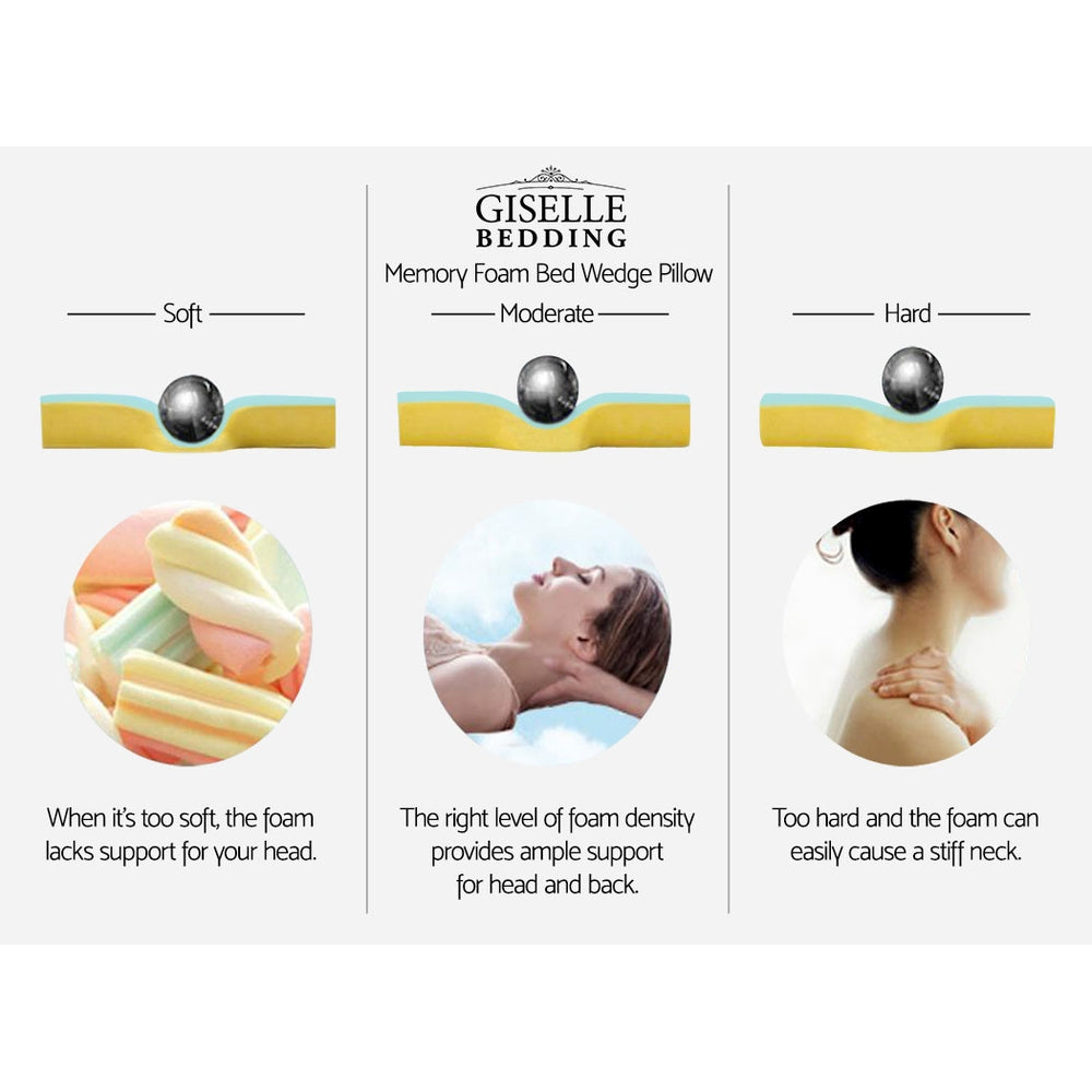 Giselle 3-in-1 Wedge Pillow Bamboo Cover