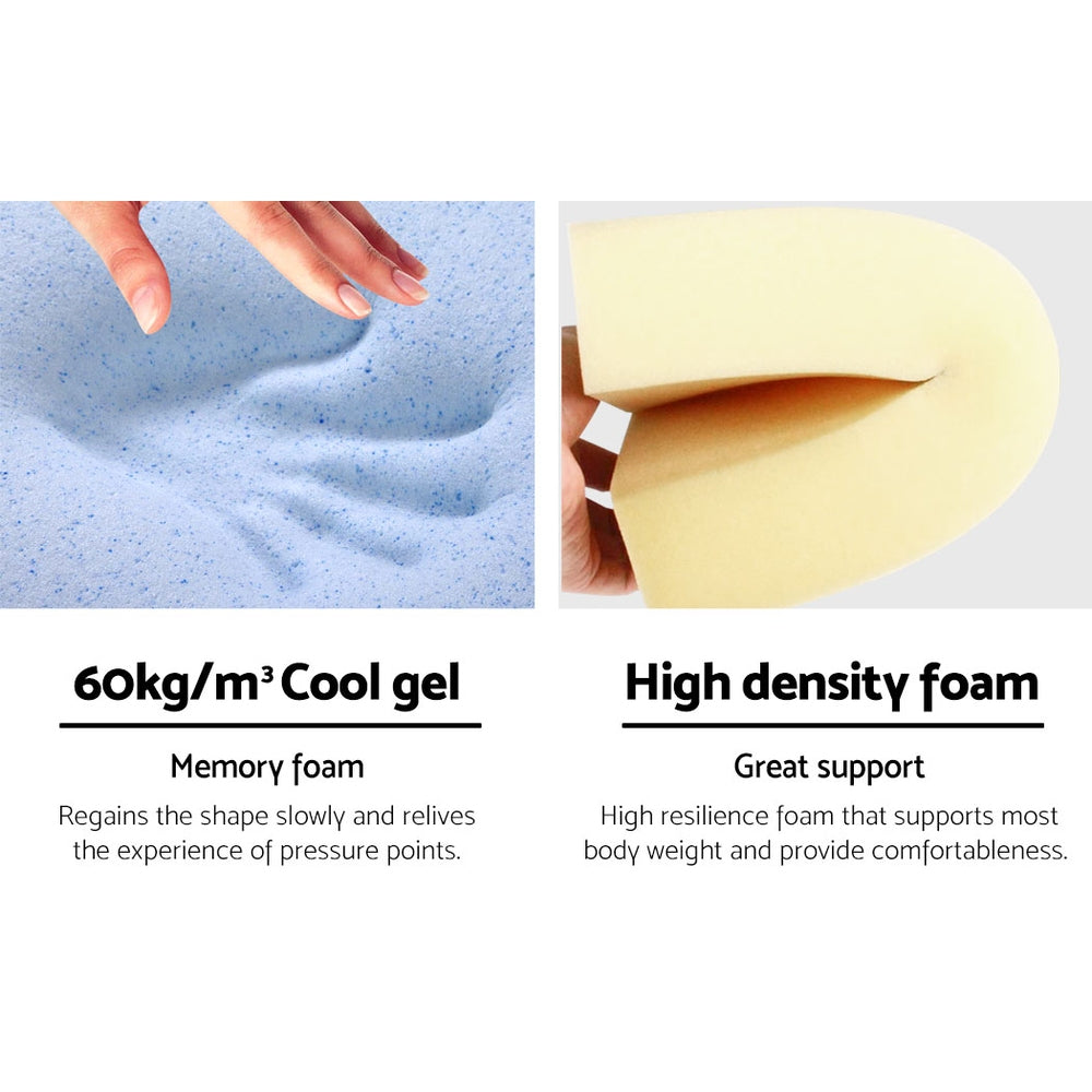 Giselle Bedding Wedge Support Pillow Blue