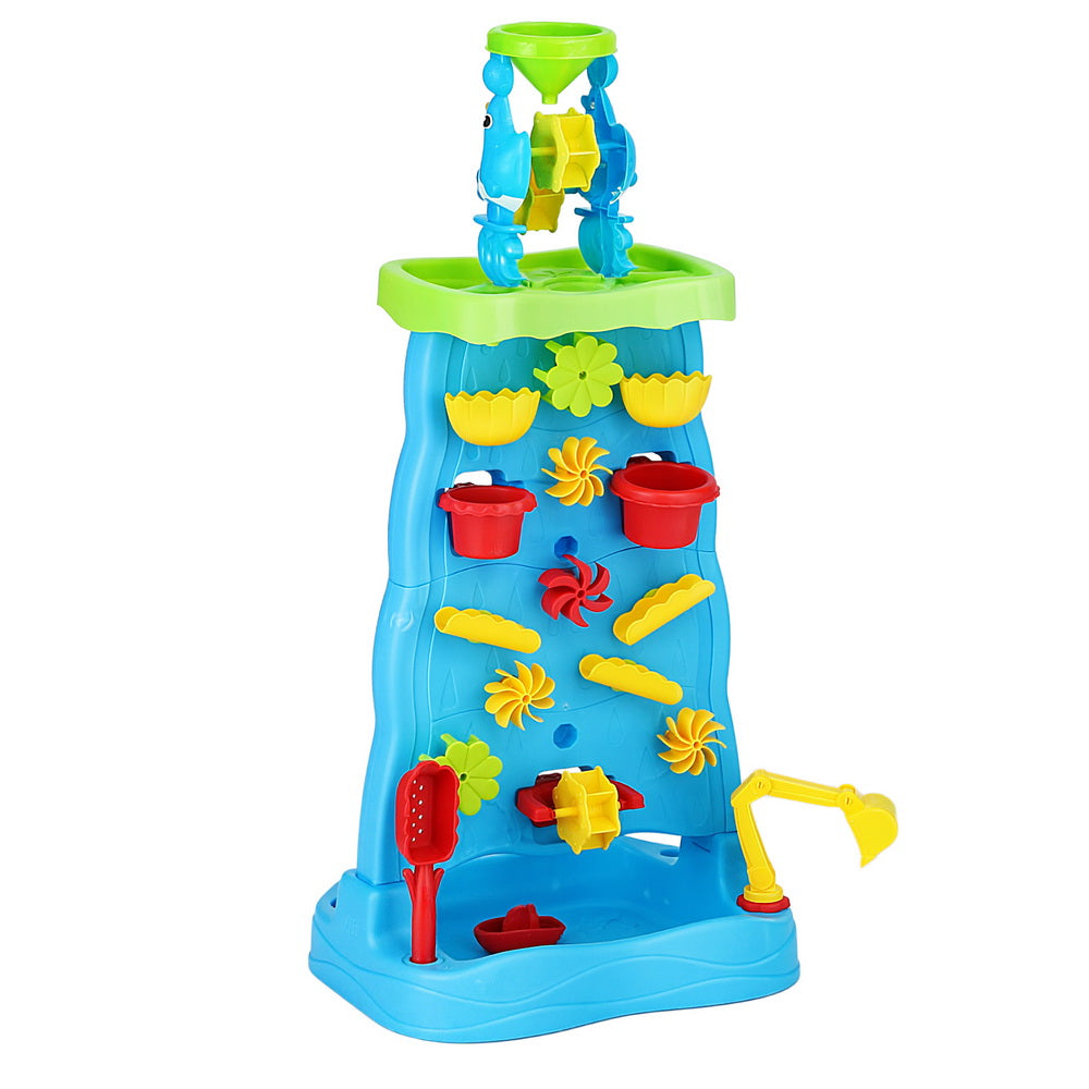 Keezi Kids Sand and Water Activity Table Multicolour