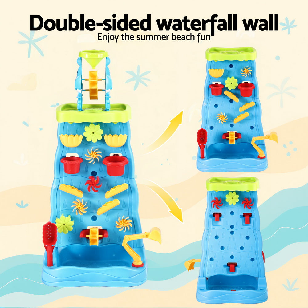 Keezi Kids Sand and Water Activity Table Multicolour