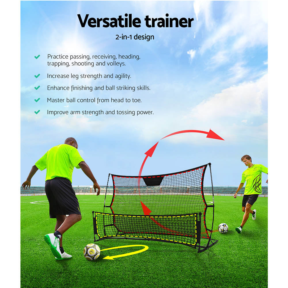 Everfit 1.8m Portable Soccer Rebounder Net Training Goal