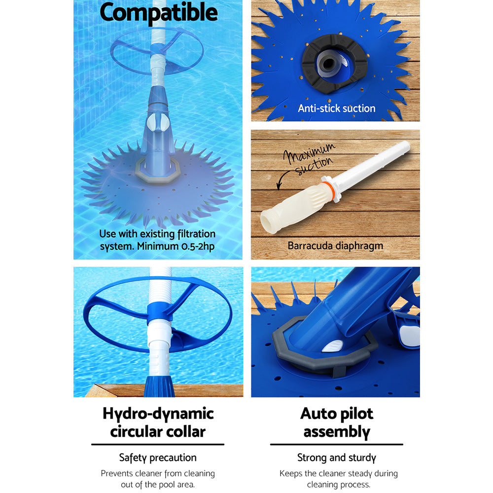 Aqua Buddy 10m Automatic Pool Vacuum Cleaner