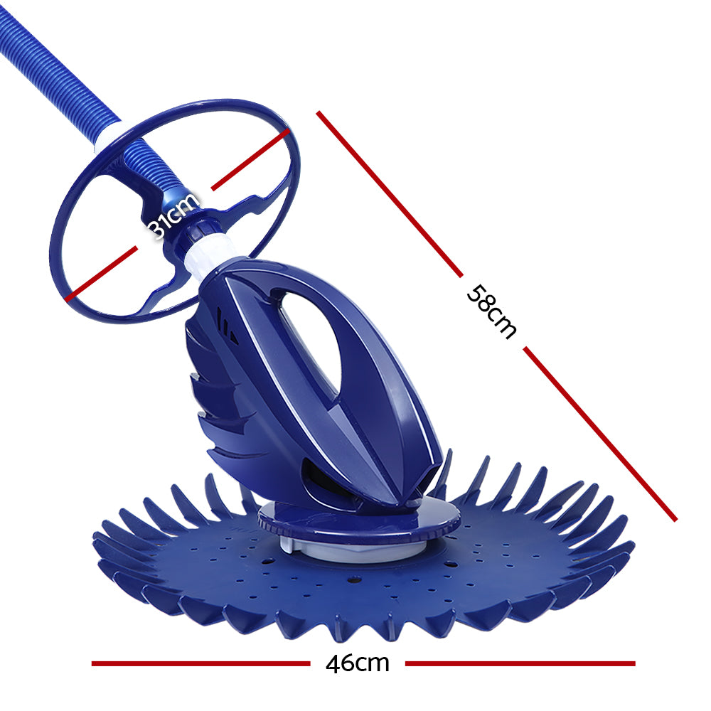 Aquabuddy Automatic Pool Cleaner 10m Hose Floor Wall Vacuum
