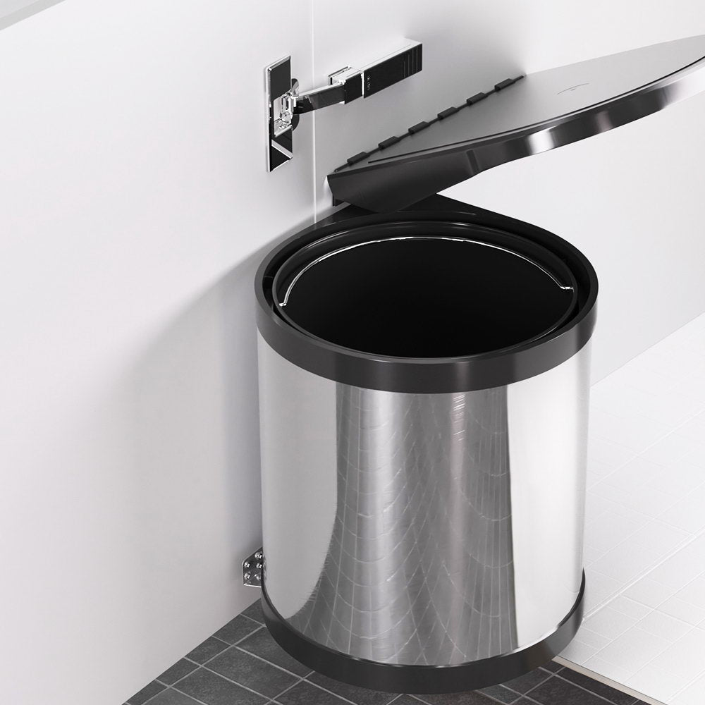 Cefito 12L Pull Out Swing Bin Stainless Steel