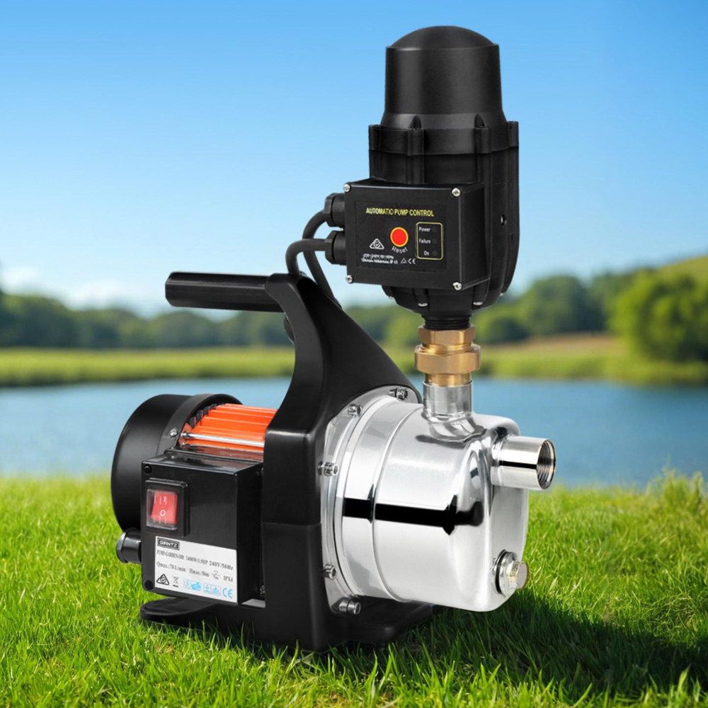 Giantz Garden Water Pump 1500W High Pressure Black