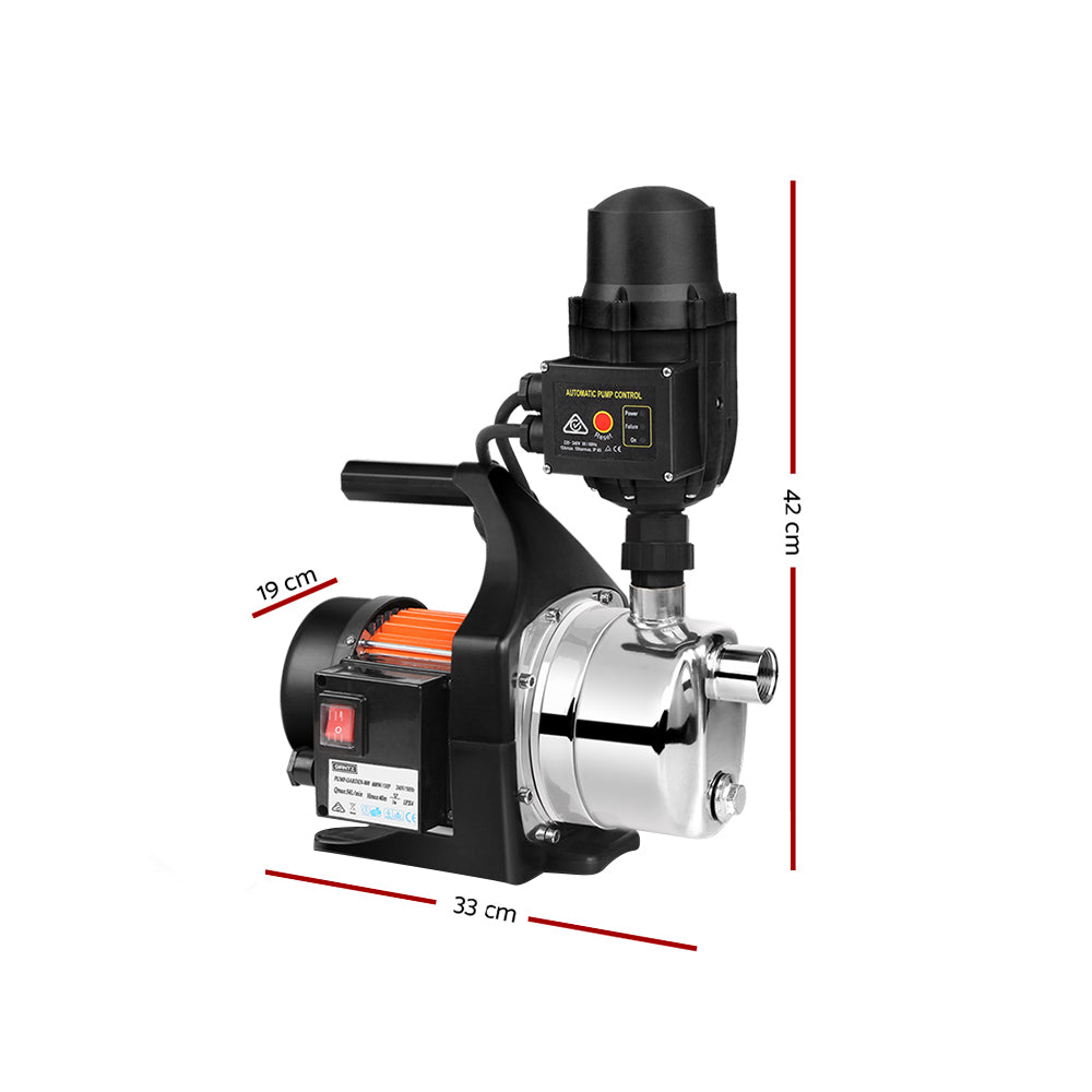 Giantz 800W Garden Water Pump High Pressure Black