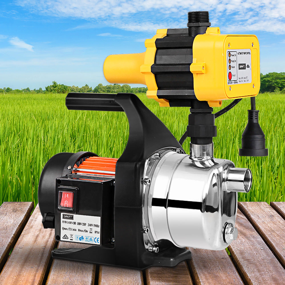 Giantz 800W High Pressure Garden Water Jet Pump Yellow