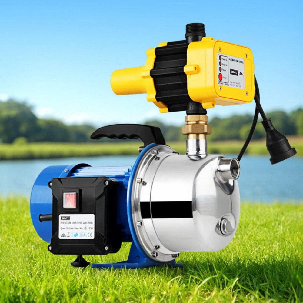 Giantz Jet Garden Water Pump 1100W with Pressure Controller