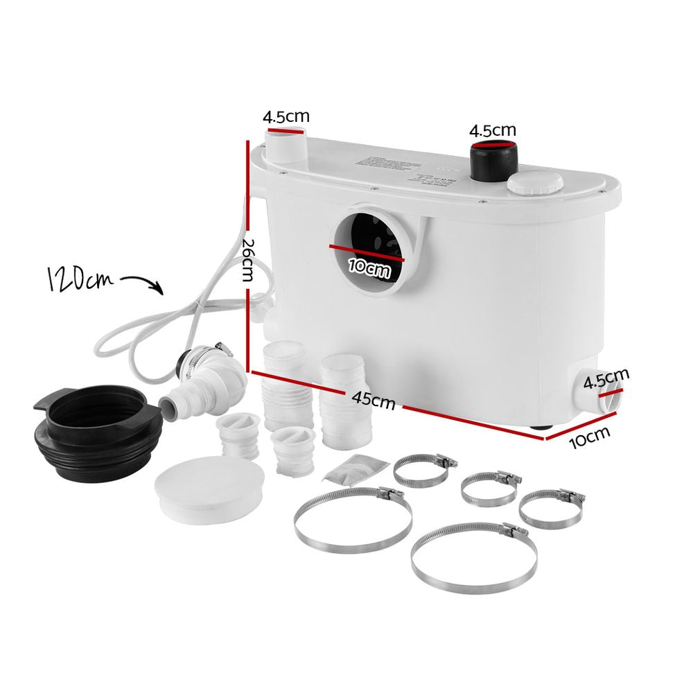 Giantz Macerator Pump 400W Sewerage Waste Disposal Unit