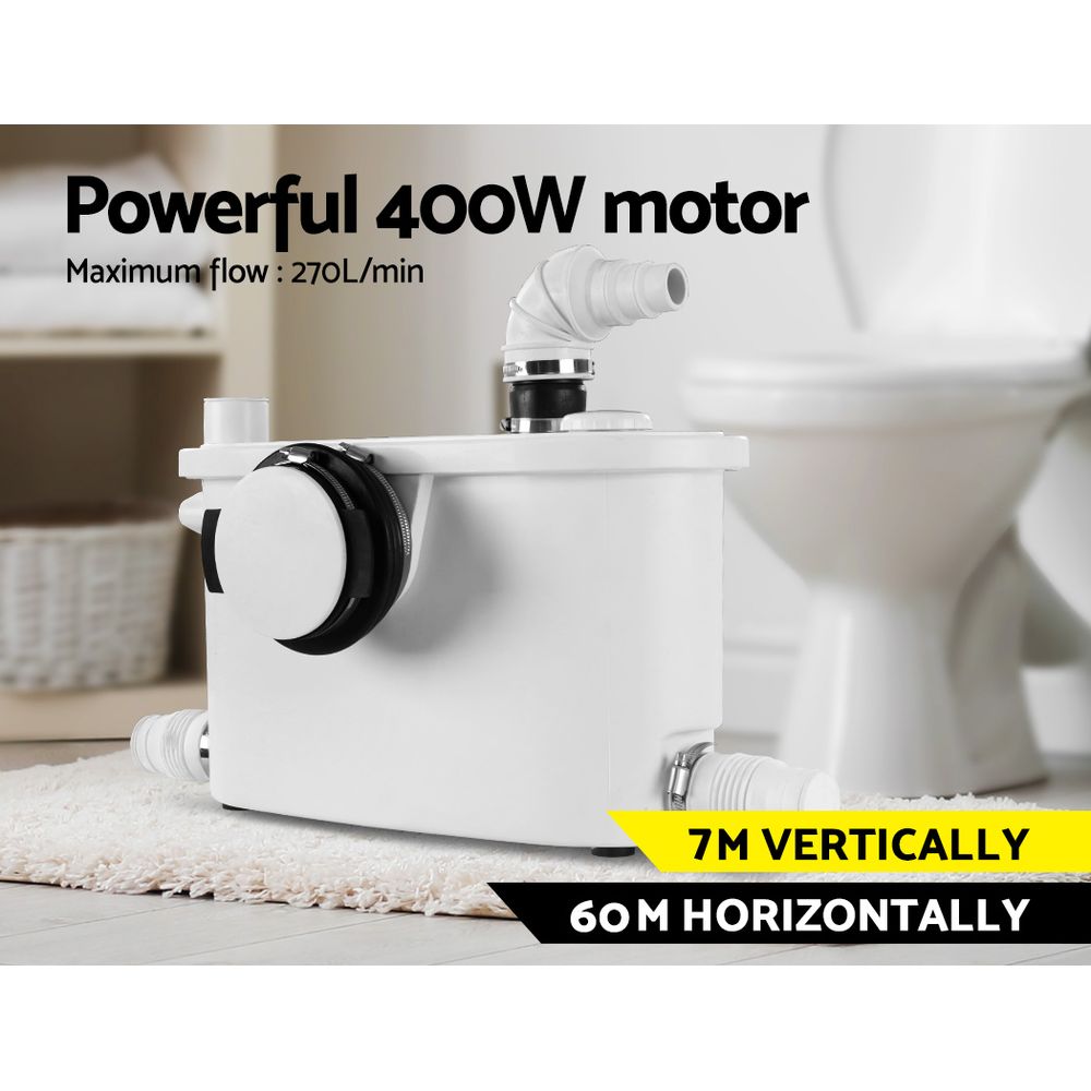 Giantz Macerator Pump 400W Sewerage Waste Disposal Unit