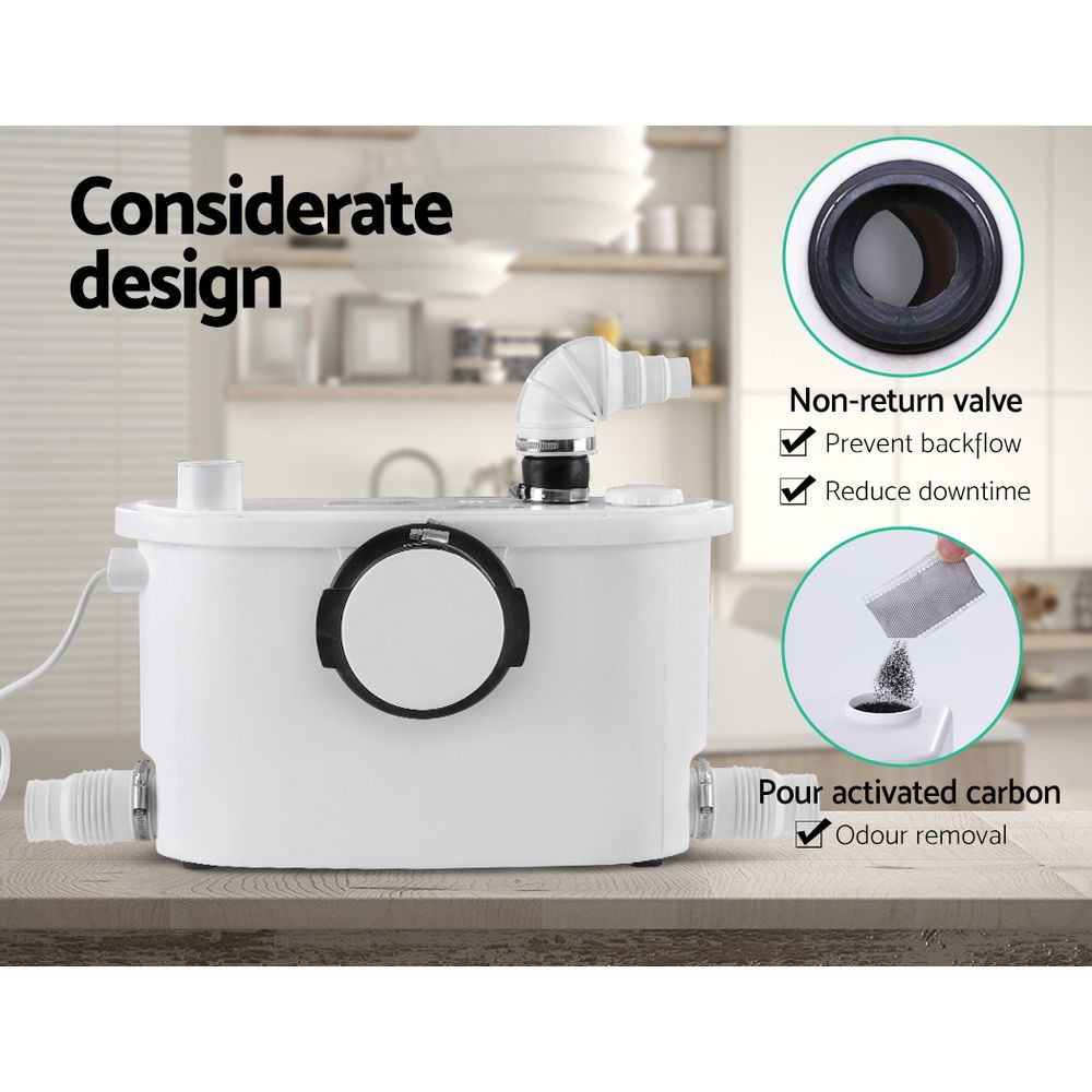 Giantz Macerator Pump 400W Sewerage Waste Disposal Unit