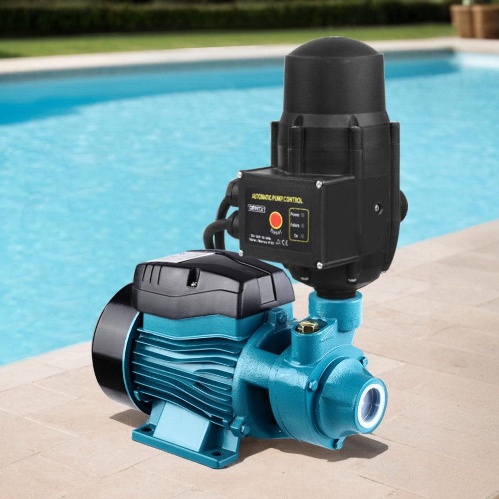 QB60 Peripheral Water Pump Garden Boiler Auto Irrigation Black