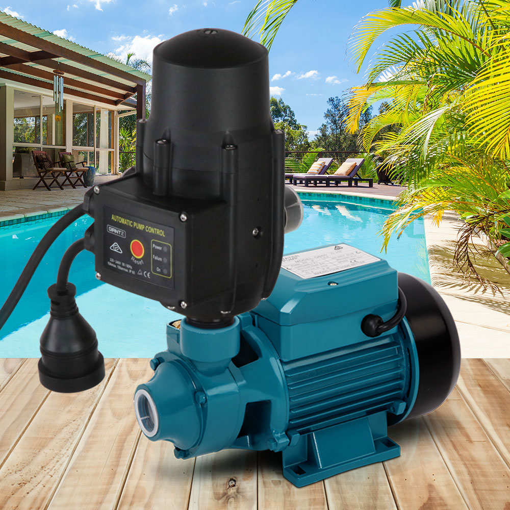 Giantz QB60 Auto Peripheral Pump Clean Water Garden Irrigation