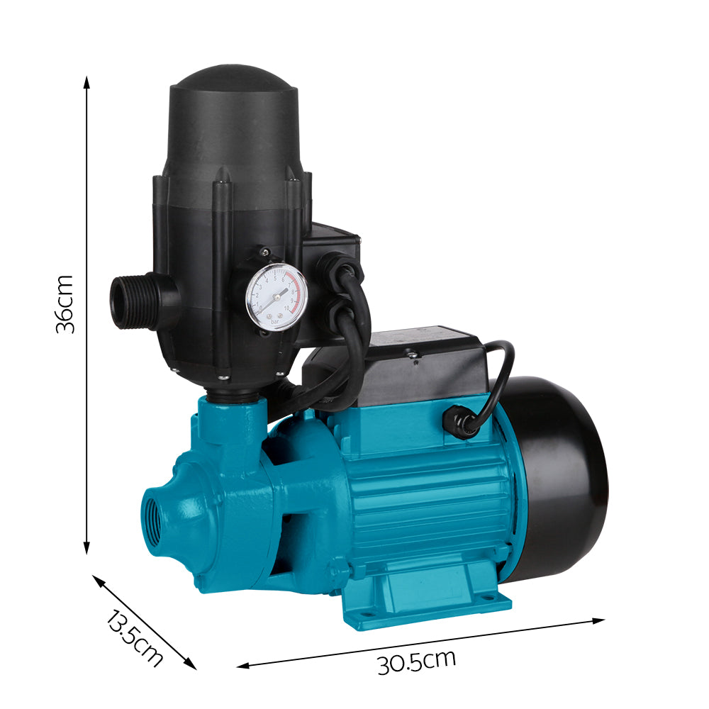 Giantz QB80 750W Peripheral Water Pump Black