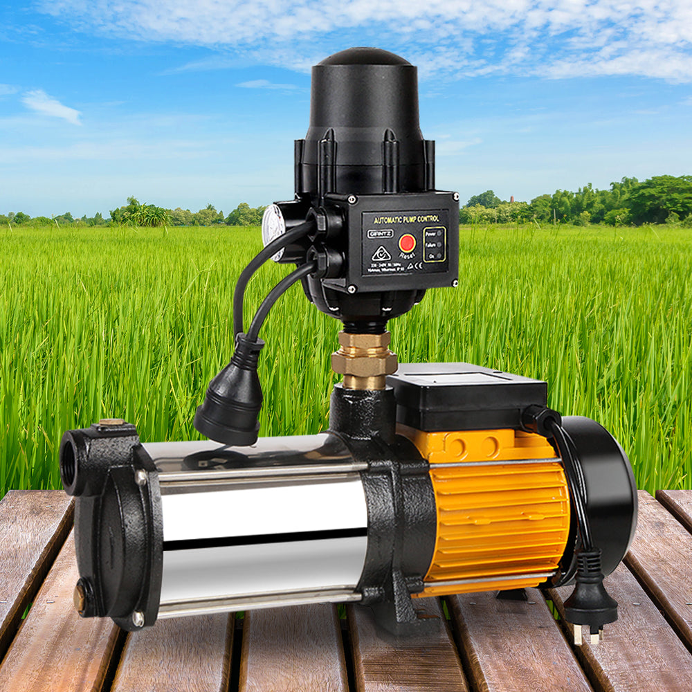 Giantz 2000W 4-Stage High Pressure Garden Water Pump Black