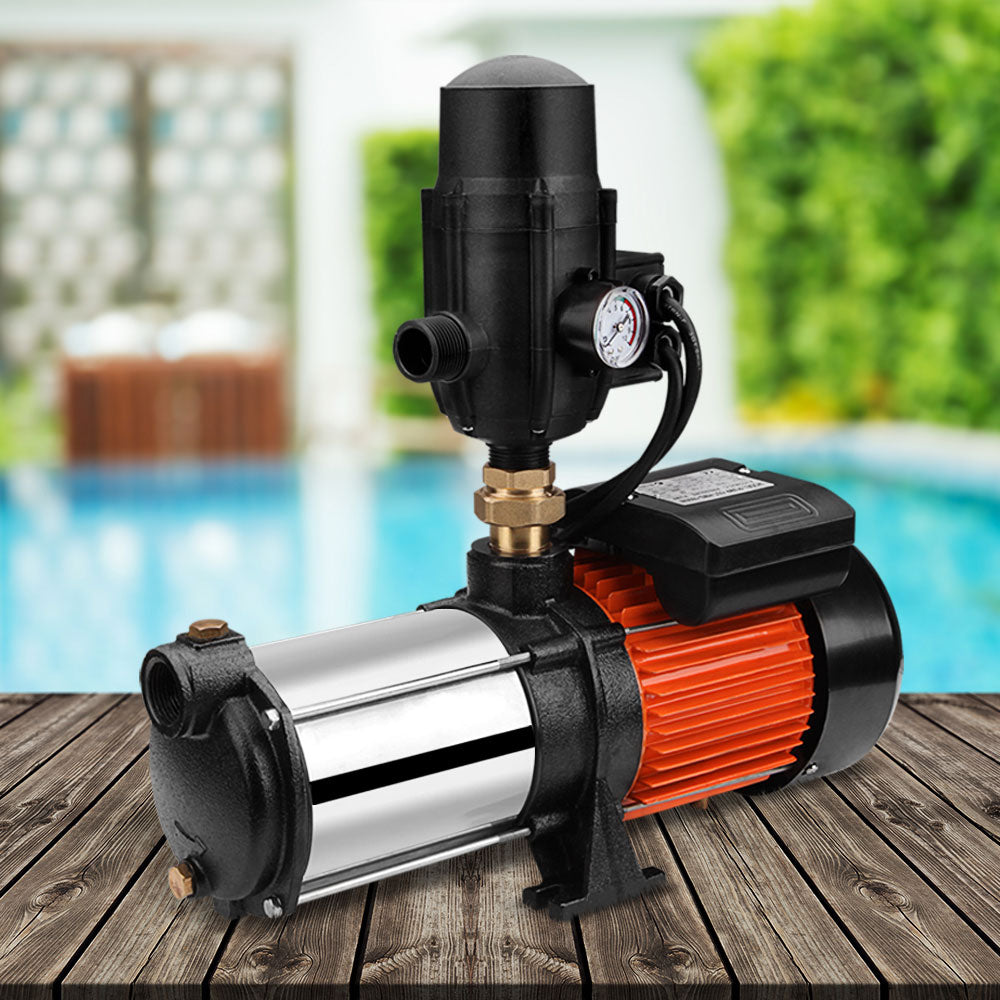 Giantz 1800W High Pressure Garden Water Pump 5-Stage Black