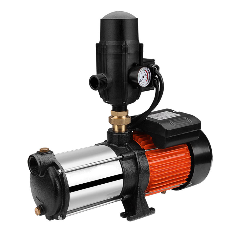 Giantz 1800W Garden Water Pump Multi-Stage Irrigation Booster Black