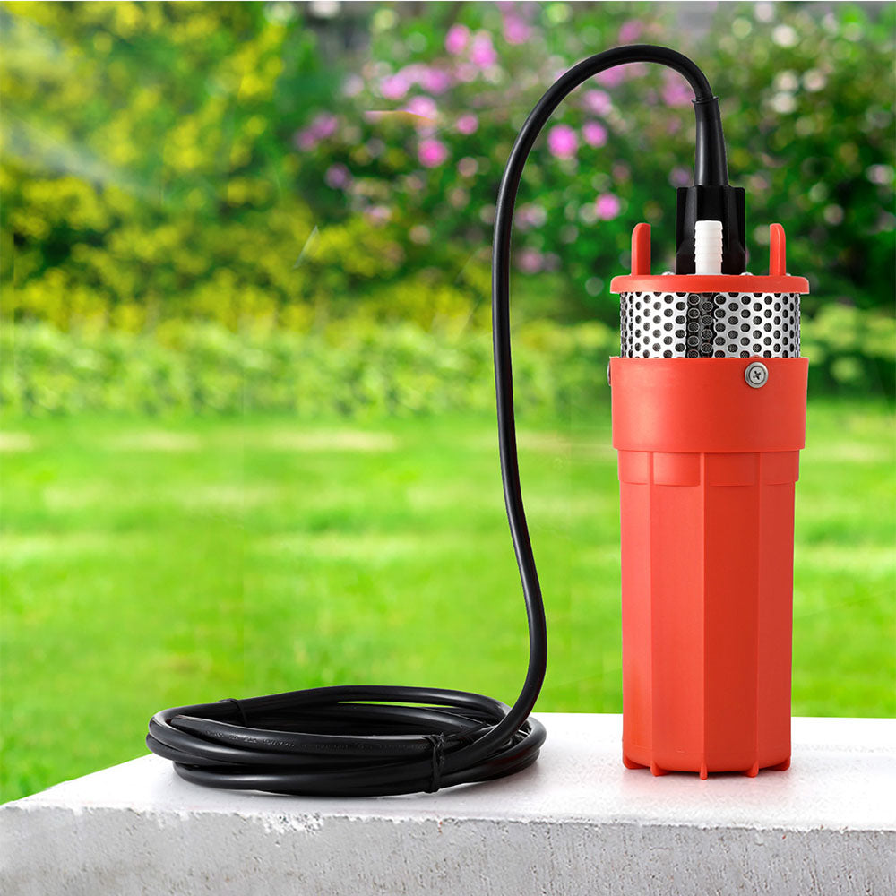 Durable Submersible 24V Solar Water Pump, 70M Head - Giantz