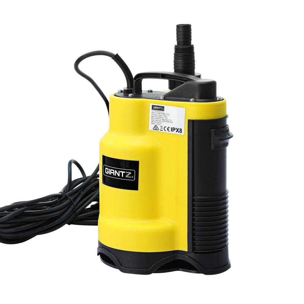 Giantz 400W Submersible Pump Dirty Water Steel