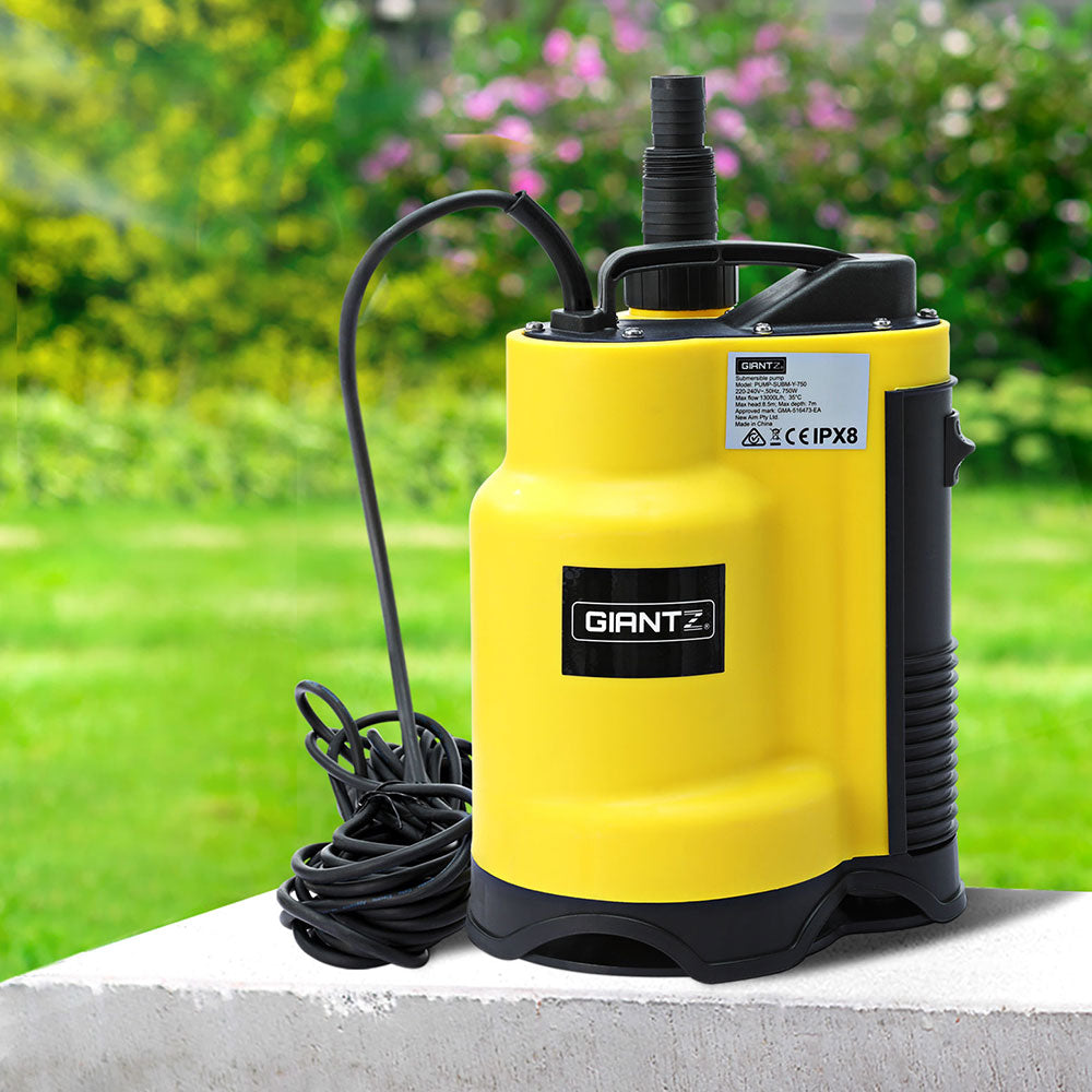Giantz 400W Submersible Pump Dirty Water Steel