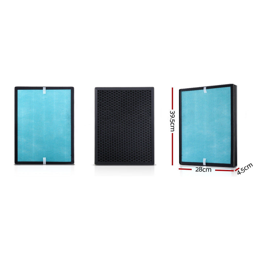 Devanti Air Purifier HEPA Replacement Filter 3-Layer