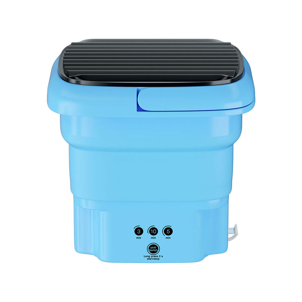 Devanti 4.5L Portable Folding Washing Machine Blue