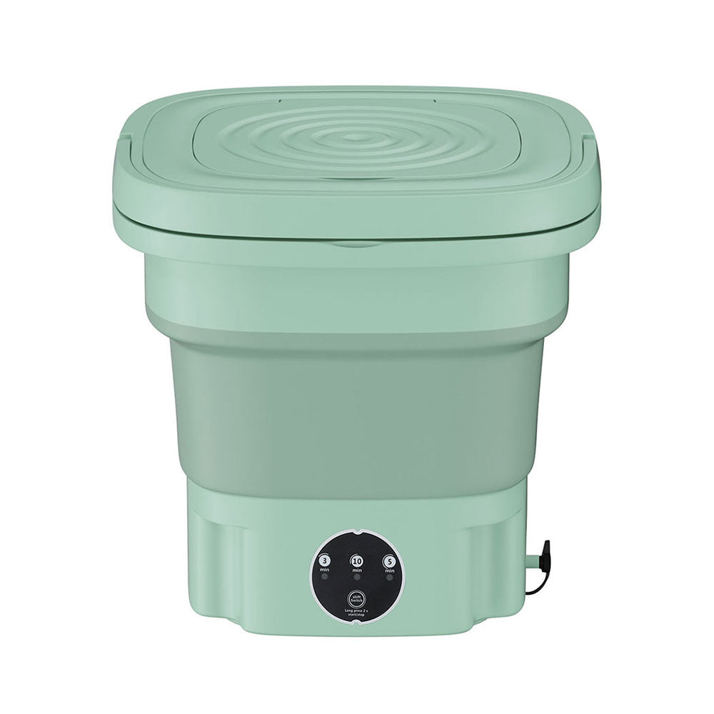 Foldable Portable Washing Machine 8L Green - Devanti