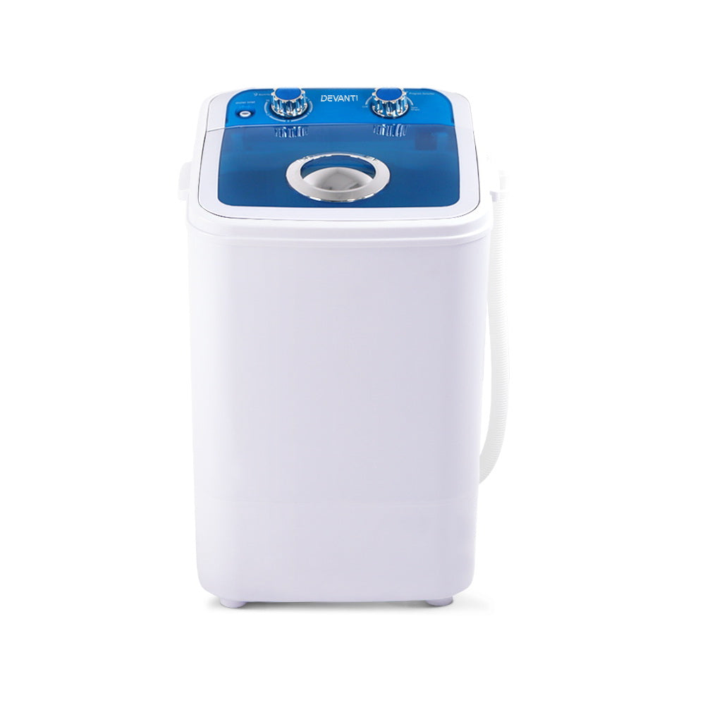 Devanti 4.6KG Portable Washing Machine Blue