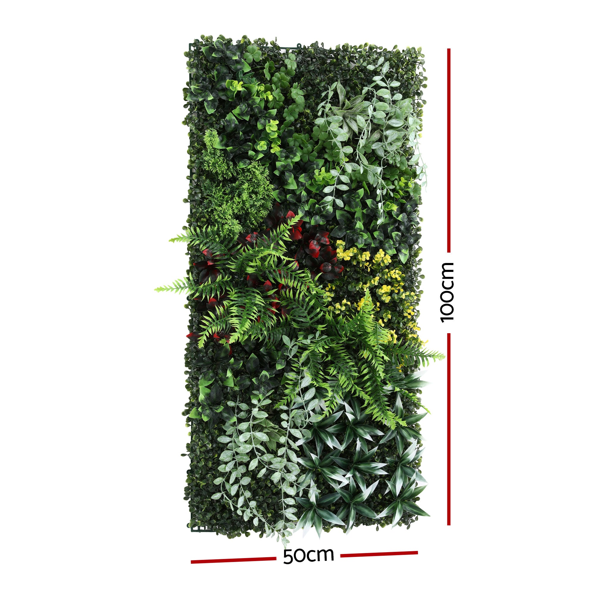 Gardeon Artificial Plant Wall Panels 50X100CM Boxwood Panel Hedge Grass Backdrop Backyard Green Decor