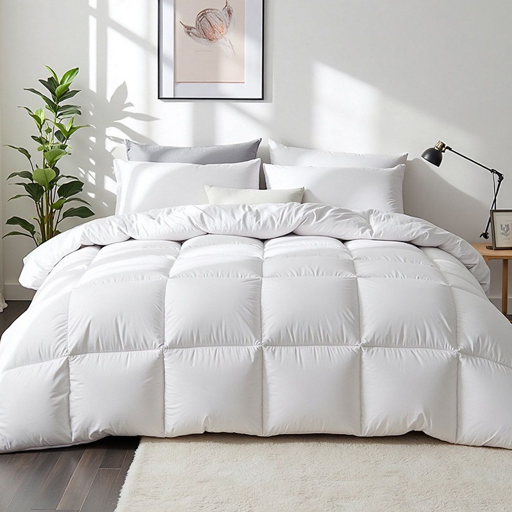 Giselle Bedding Duck Down Feather Quilt Single 700GSM