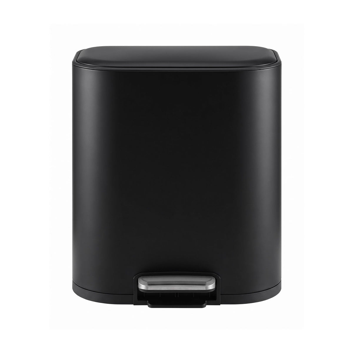 Cefito 20L Steel Pedal Bin Soft Close Kitchen Rubbish Bin Black