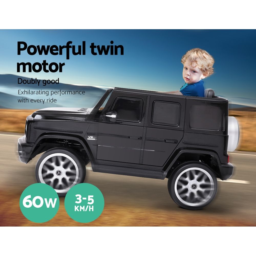 Mercedes-Benz AMG G63 Kids Electric Ride On Car 12V Black
