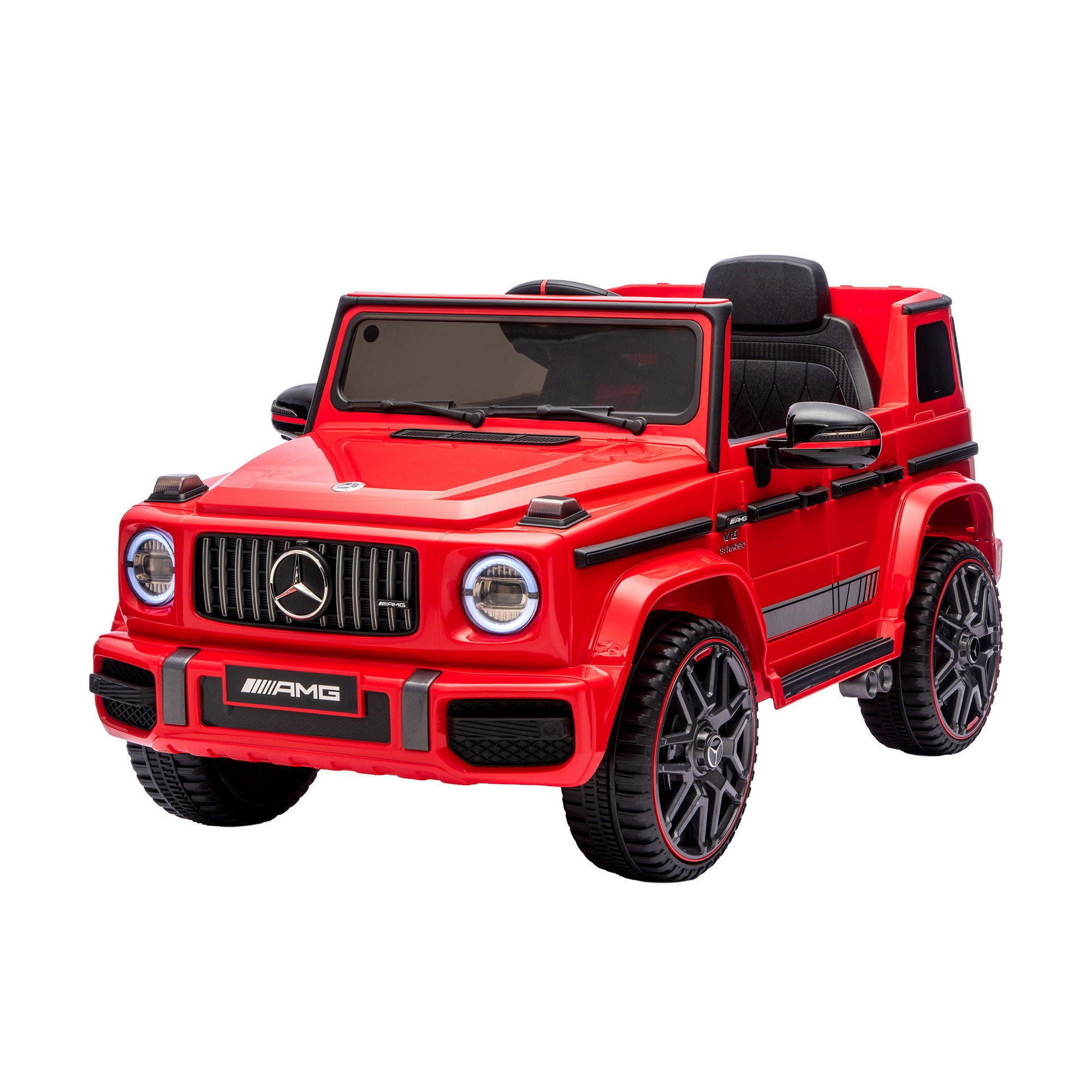 Kids Electric Ride On Car G63 Toy Cars Remote Control Red