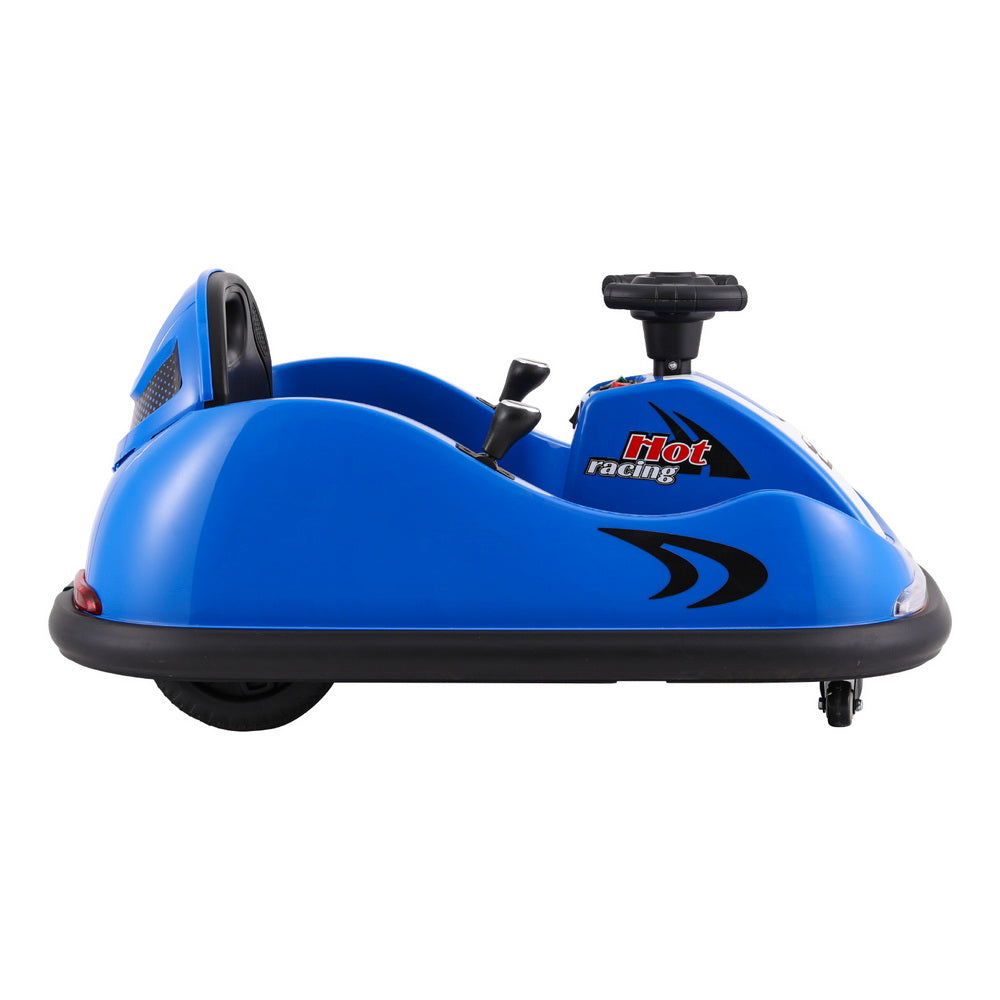 Rigo 6V Kids Electric Bumper Kart Remote Control Blue